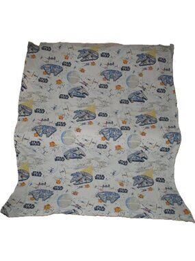 Pottery Barn Kids Twin Star Wars Flat Sheet
